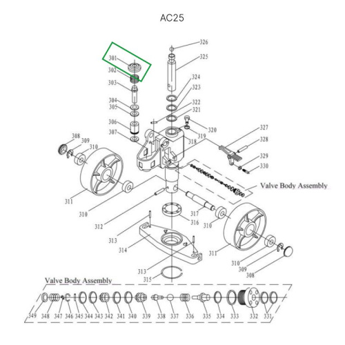 Крышка пружины возвратной для гидравлических тележек JC20 по ценам производителя в Казани с доставкой по всей России