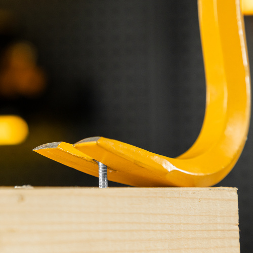 Лом-гвоздодер, 600 мм, шестигранный 16 мм, окрашенный, сталь 65 Denzel купить в Москве с доставкой по всей России | ProtosMarket.ru