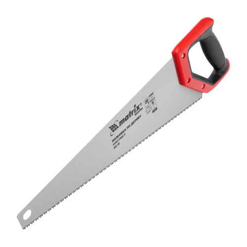 Ножовка по дереву, 500 мм, волновая вырубка, 5-6 TPI, каленый зуб 2D, двухкомпонентная рукоятка Matrix купить в Москве с доставкой по всей России | ProtosMarket.ru