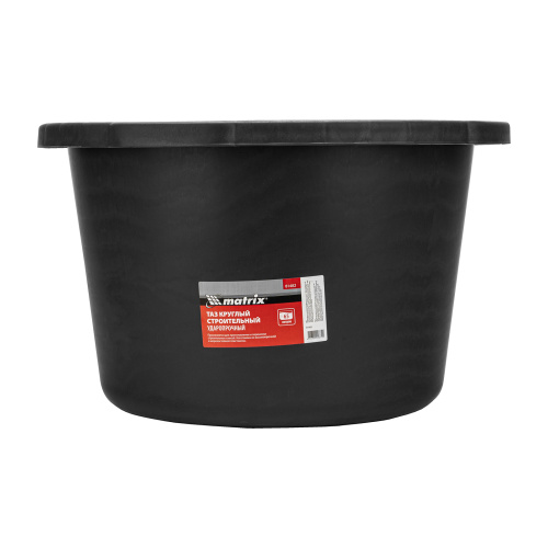 Таз круглый строительный усиленный, 65 л Matrix купить в Москве с доставкой по всей России | ProtosMarket.ru