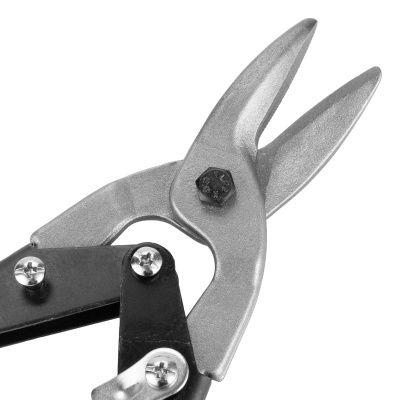 Ножницы по металлу, 250 мм, пряморежущие, обливные рукоятки Sparta купить в Москве с доставкой по всей России | ProtosMarket.ru