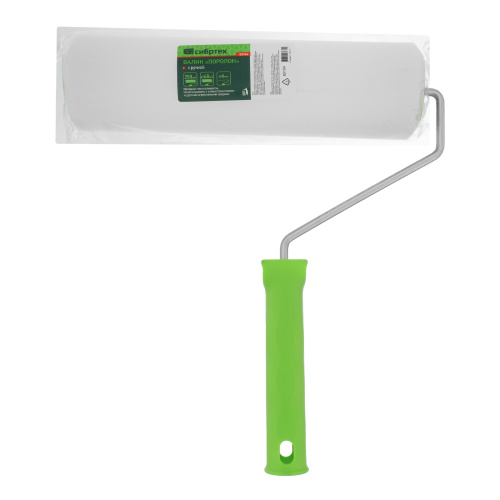 Валик "Поролон" с ручкой, 250 мм, D 48 мм, D ручки 6 мм Сибртех купить в Москве с доставкой по всей России | ProtosMarket.ru