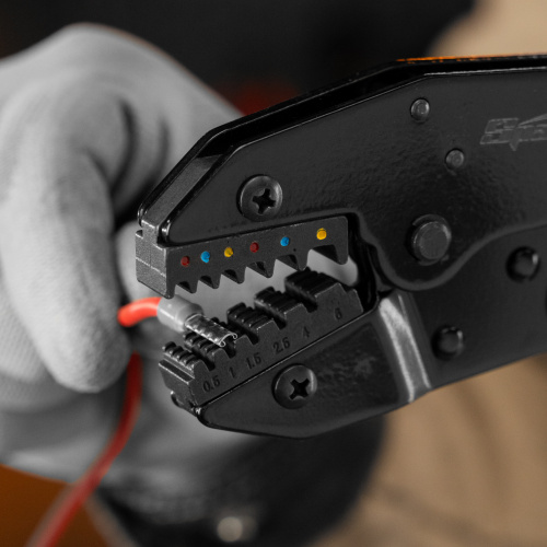 Клещи, 0.5-6 мм, для обжима электрокабеля Sparta купить в Москве с доставкой по всей России | ProtosMarket.ru