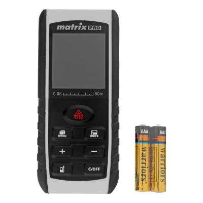 Лазерный дальномер LD-60,60 м,с электронным угломером Matrix по ценам производителя в Казани с доставкой по всей России