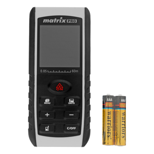 Лазерный дальномер LD-60,60 м,с электронным угломером Matrix по ценам производителя в Казани с доставкой по всей России