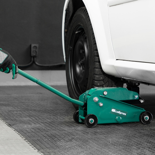 Домкрат гидравлический подкатной, 2,5 т, 148-387 мм Сибртех по ценам производителя в Казани с доставкой по всей России