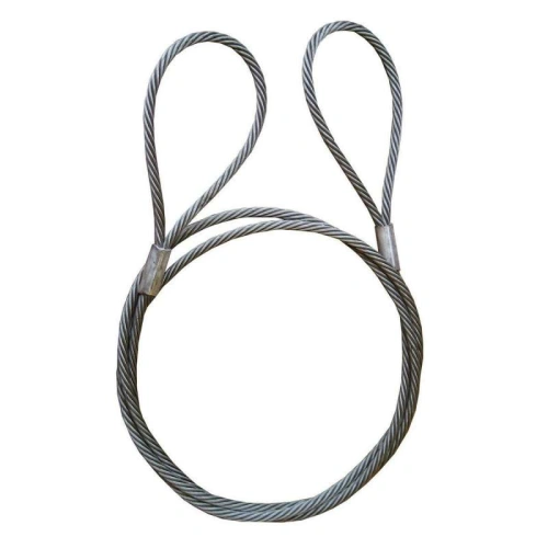 Буксир канатный TOR БТК 30,0 т 7,0 м опрессовка канат 24 мм (петля-петля) купить в Москве с доставкой по всей России | ProtosMarket.ru