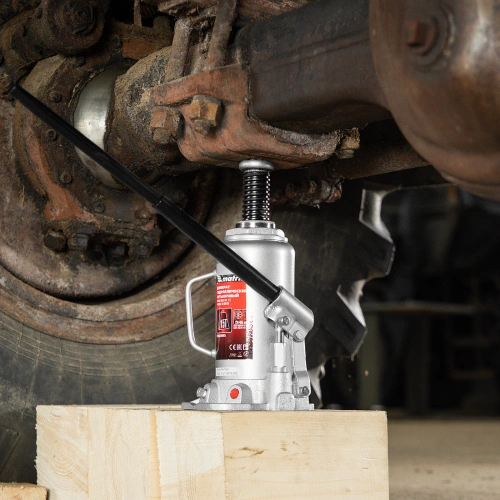 Домкрат гидравлический бутылочный, 15 т, высота подъема 230-460 мм Matrix купить в Москве с доставкой по всей России | ProtosMarket.ru