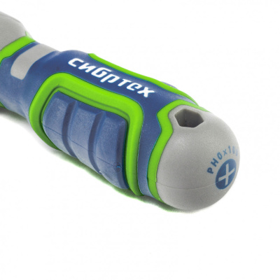 Отвертка PH0 х 100 мм, CrV, четырехкомпонентная рукоятка Сибртех по ценам производителя в Казани с доставкой по всей России