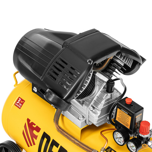 Компрессор воздушный прям. привод DCV1800/50, 1,8 кВт, 50 литров, 320 л/мин Denzel купить в Москве с доставкой по всей России | ProtosMarket.ru