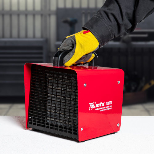 Тепловая пушка керамическая SHCL-3000, квадратная, 230 В, 480 м3/ч, 1/3 кВт MTX по ценам производителя в Казани с доставкой по всей России