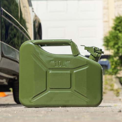 Канистра для ГСМ, металлическая, 10 литров Stels купить в Москве с доставкой по всей России | ProtosMarket.ru