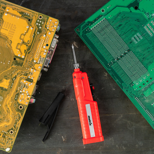 Паяльник беспроводной 4.5 В, 8 Вт, 350°С, припой 10 г, работа от элементов питания 3хАА Matrix купить в Москве с доставкой по всей России | ProtosMarket.ru