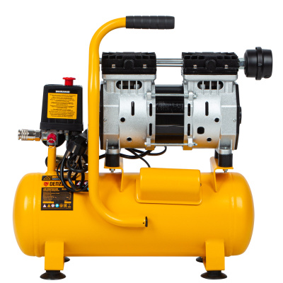 Компрессор DLS650/10 безмаслянный малошумный 650 Вт, 120 л/мин, ресивер 10 л Denzel купить в Москве с доставкой по всей России | ProtosMarket.ru