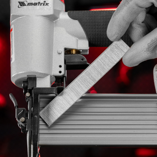 Гвозди для пневматического нейлера, длина 20 мм, ширина 1.25 мм, толщина 1 мм, 5000 шт Matrix по ценам производителя в Казани с доставкой по всей России