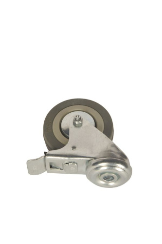 Колесо аппаратное поворотное SChgb 93 75 мм под болт с тормозом (F) купить в Москве с доставкой по всей России | ProtosMarket.ru