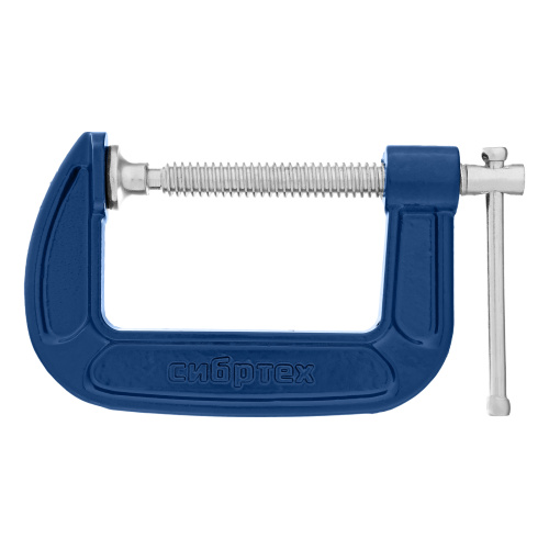 Струбцина G-образная, 75 мм Сибртех по ценам производителя в Казани с доставкой по всей России