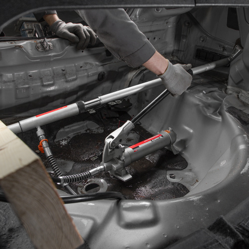 Растяжка гидравлическая, 10 т, набор из 17 предметов, 7 сменных насадок, в пластиковом кейсе Matrix купить в Москве с доставкой по всей России | ProtosMarket.ru