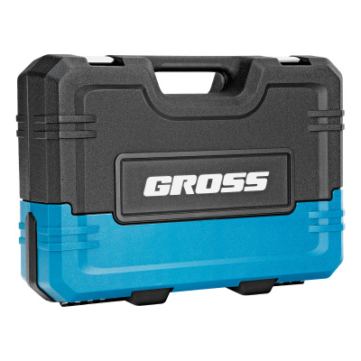 Набор инструментов, 1/4", 1/2", CrV, 120 зубьев, 109 предметов Gross купить в Москве с доставкой по всей России | ProtosMarket.ru
