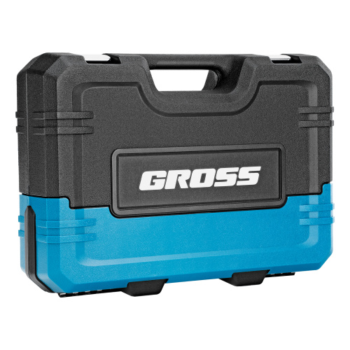 Набор инструментов, 1/4", 1/2", CrV, 120 зубьев, 109 предметов Gross купить в Москве с доставкой по всей России | ProtosMarket.ru