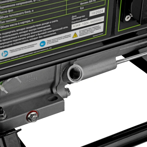 Генератор бензиновый БС-2500, 2.2 кВт, 230В, четырехтактный, 15 л, ручной стартер Сибртех купить в Москве с доставкой по всей России | ProtosMarket.ru