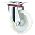 Колесо поворотное полипропилен SRCn 55 125 мм (F) купить в Москве с доставкой по всей России | ProtosMarket.ru