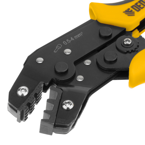 Клещи для обжима наконечников штыревых НШВ, НШВИ, НШВИ-2, 6-16 мм2 Denzel купить в Москве с доставкой по всей России | ProtosMarket.ru