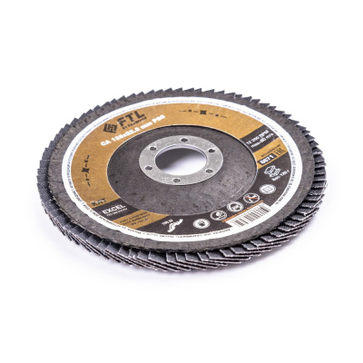 Круг лепестковый для шлифования по металлу FTL Excel 29 125 х 22,2 мм P80 купить в Москве с доставкой по всей России | ProtosMarket.ru