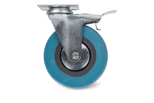 Колесо аппаратное поворотное SCgb 55 125 мм с тормозом (F) по ценам производителя в Казани с доставкой по всей России