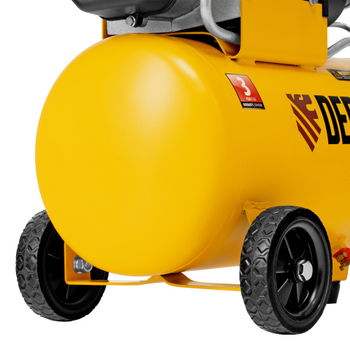 Компрессор воздушный DLC1300/24 безмасляный 1.3 кВт, 24 литра, 206 л/мин Denzel купить в Москве с доставкой по всей России | ProtosMarket.ru