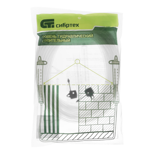 Гидроуровень, L 20 м, D 8 мм, со шкалой Сибртех по ценам производителя в Казани с доставкой по всей России