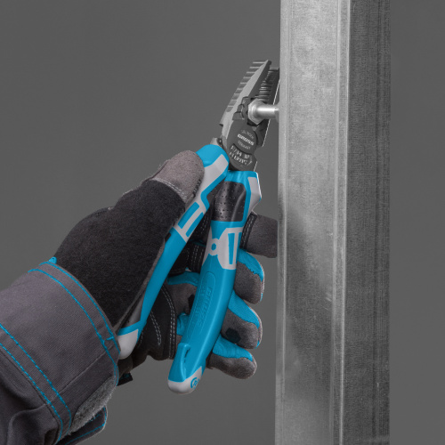 Плоскогубцы комбинированные 180 мм, трехкомпонентные рукоятки Gross купить в Москве с доставкой по всей России | ProtosMarket.ru