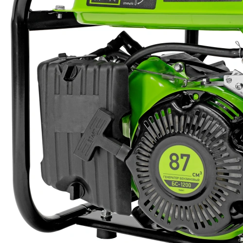 Генератор бензиновый БС-1200, 1 кВт, 230 В, четырехтактный, 5.5 л, ручной стартер Сибртех купить в Москве с доставкой по всей России | ProtosMarket.ru