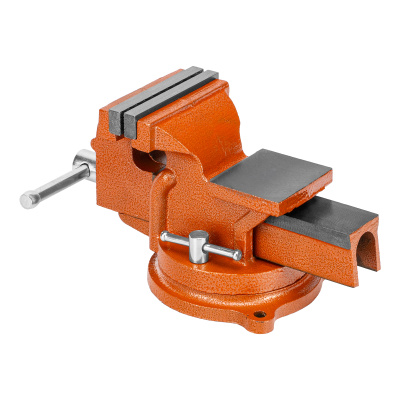 Тиски слесарные, 100 мм, поворотные, с наковальней Sparta купить в Москве с доставкой по всей России | ProtosMarket.ru