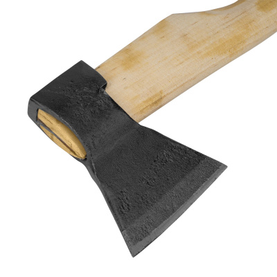 Топор кованый, в сборе, 680/900 г, деревянное топорище, 400 мм, Б, купить в Москве с доставкой по всей России | ProtosMarket.ru