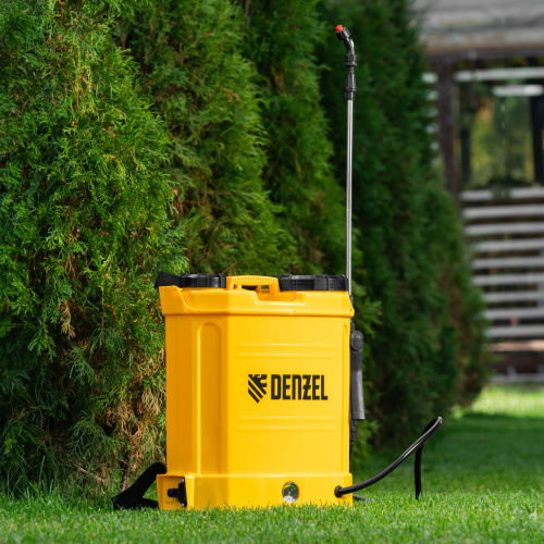 Опрыскиватель ранцевый аккумуляторный D-12LA, 12 л, 12 В, 8 Ач Denzel по ценам производителя в Казани с доставкой по всей России