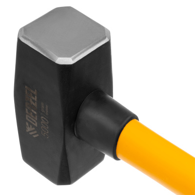 Кувалда 5000 г, кованая, фибергласовая  рукоятка c TPR покрытием, 880 мм Denzel купить в Москве с доставкой по всей России | ProtosMarket.ru