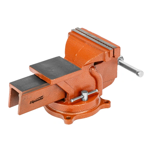 Тиски слесарные, 150 мм, поворотные, с наковальней Sparta купить в Москве с доставкой по всей России | ProtosMarket.ru