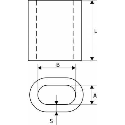 Втулка алюминиевая DIN 3093, D = 36 мм купить в Москве с доставкой по всей России | ProtosMarket.ru