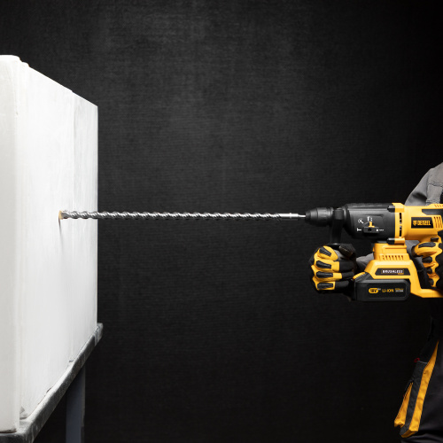 Бур по бетону, двойная спираль, три пылеотводящие кромки, 18 x 600 мм DENZEL купить в Москве с доставкой по всей России | ProtosMarket.ru