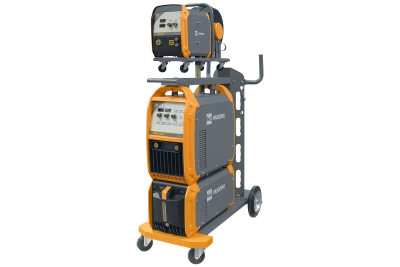 Сварочный полуавтомат HUGONG EMIG 500WE III (цифровой подающий) (с БО и тележкой) (без горелки и кабель-пакета)