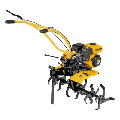 Мотоблок DPT-270SB, 7 л.с., ремен.сцеп, фрез 3х4, ШОМ, без колес, передачи 2В/1Н Denzel по ценам производителя в Казани с доставкой по всей России