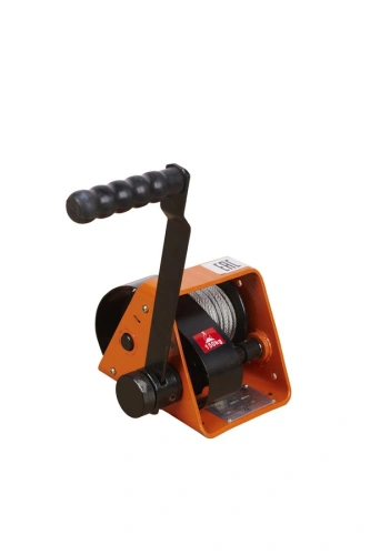 Лебедка ручная барабанная с тросом  150кг  20м со съемной ручкой TOR GR по ценам производителя в Казани с доставкой по всей России