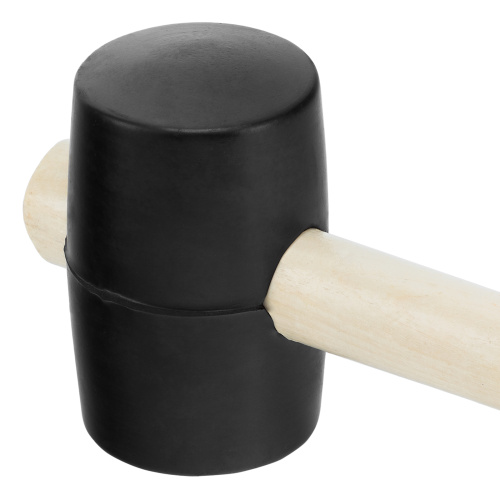 Киянка резиновая, 340 г, черная резина, деревянная рукоятка Sparta по ценам производителя в Казани с доставкой по всей России