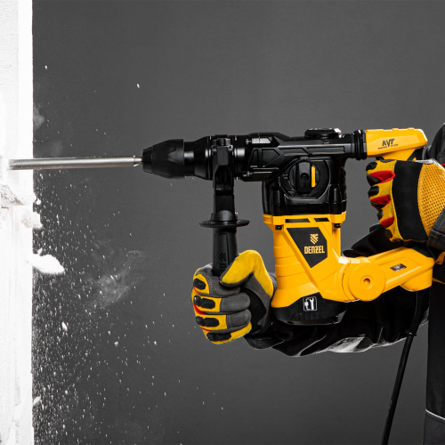 Перфоратор электрический RHV-1250-30, SDS-plus, 1250 Вт, 5 Дж, 3 плюс 1 режим Denzel купить в Москве с доставкой по всей России | ProtosMarket.ru