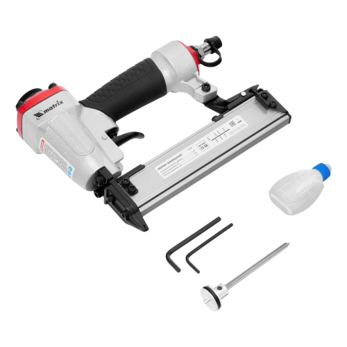 Нейлер финишный, шпилькозабивной пистолет, пневматический, гвоздь 23GA D 0.64 мм  длина 10-30 мм Matrix купить в Москве с доставкой по всей России | ProtosMarket.ru