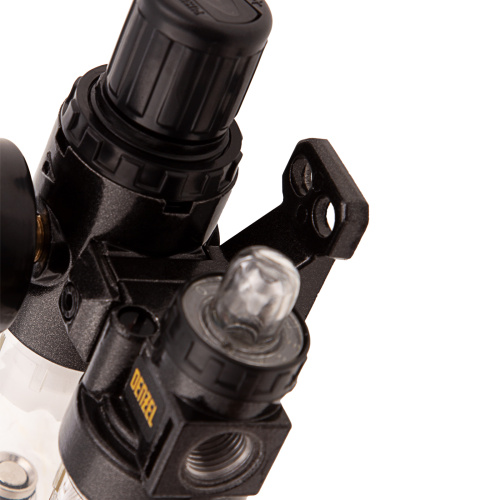 Блок подготовки воздуха регулятор-фильтр-лубрикатор FLR1500, 10 бар, 1500 л/мин, 1/4" Denzel купить в Москве с доставкой по всей России | ProtosMarket.ru