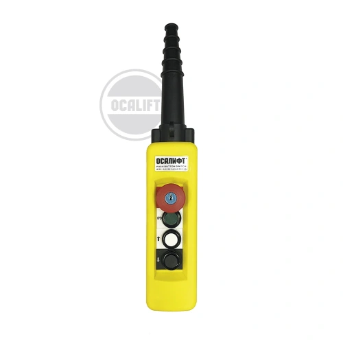 Пульт управления 2 кнопки, 1 скорость, стоп, ключ, старт, IP65 XAC-A471Y купить в Москве с доставкой по всей России | ProtosMarket.ru