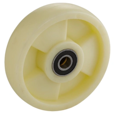 Колесо нейлоновое 180х50 мм с подшипником для тележек гидравлических BF/BF-III/DF-III/RHP/AC/DF/CW2 купить в Москве с доставкой по всей России | ProtosMarket.ru
