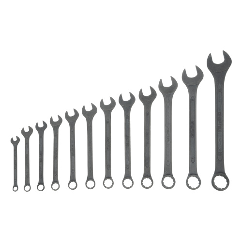 Набор ключей комбинированных, 6 - 22 мм, 12 шт., CrV, фосфатированные Сибртех купить в Москве с доставкой по всей России | ProtosMarket.ru